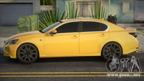 Lexus GS350 [Yellow] para GTA San Andreas