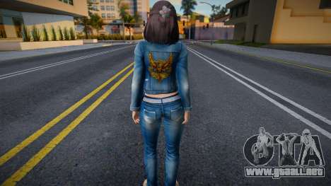 Fatal Frame 5 Haruka Momose - Jacket Jeans v1 para GTA San Andreas