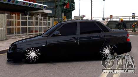 Lada Priora Black para GTA 4