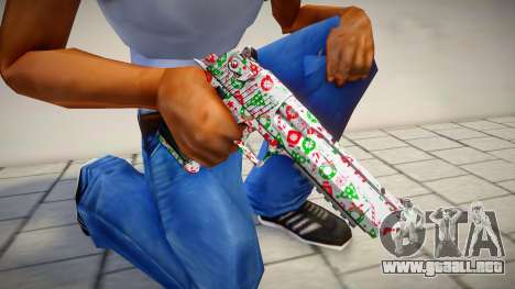 Desert Eagle Happy Year para GTA San Andreas