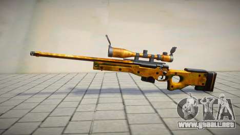 Sniper Gold 1 para GTA San Andreas