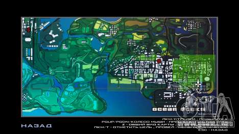 Mapa de colores para GTA San Andreas