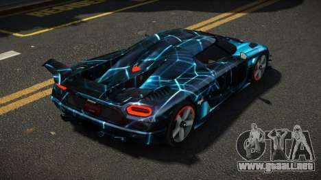 Koenigsegg Agera One G-Sport S8 para GTA 4