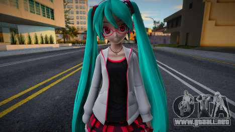 PDFT Hatsune Miku Natural para GTA San Andreas