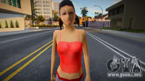 Nurgrl3 Upscaled Ped para GTA San Andreas