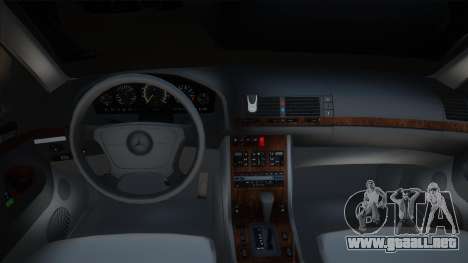 Mercedes-Benz S600 Dubai Plate para GTA San Andreas