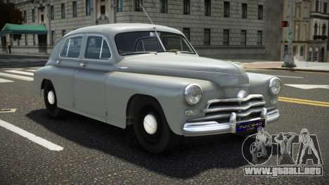 GAZ M20V OS V1.2 para GTA 4