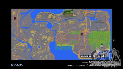 Mapa del estado por DYNASTY OLDWICH para GTA San Andreas