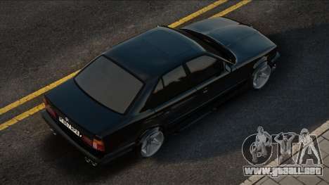 BMW 525I E34 1992 Black para GTA San Andreas