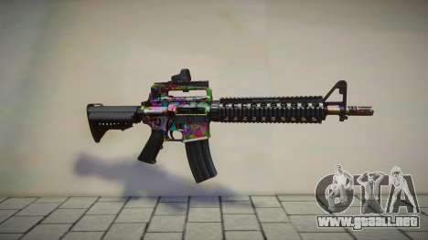 Vinyl M4 para GTA San Andreas