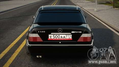 Mercedes-Benz E500 W124 Black para GTA San Andreas