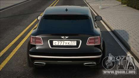 Bentley Bentayga [Black1] para GTA San Andreas