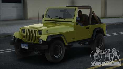 Jeep Wrangler [Euro] para GTA San Andreas