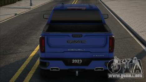 GMC Sierra Denali 2023 Ultimate Blue para GTA San Andreas