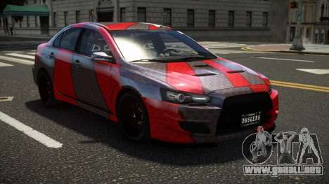 Mitsubishi Lancer Evo X S-Tune S5 para GTA 4