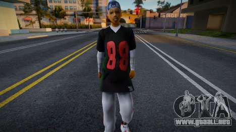 Gangrl3 Upscaled Ped para GTA San Andreas