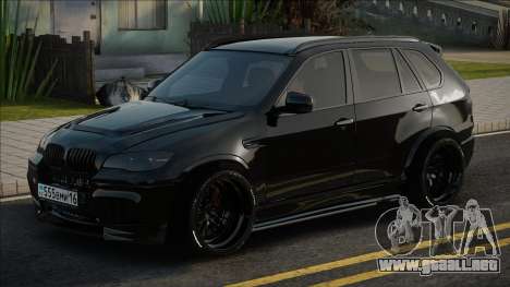 BMW X5M Black Version para GTA San Andreas