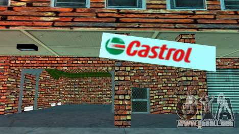Docks Pay N Spray Castrol Mod para GTA Vice City