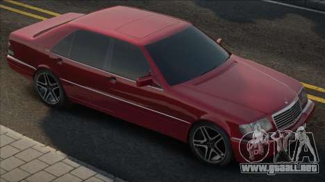 Mercedes-Benz S600 RED para GTA San Andreas