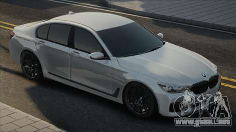 BMW 750I XDrive White para GTA San Andreas