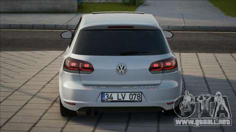VW Golf 6 para GTA San Andreas