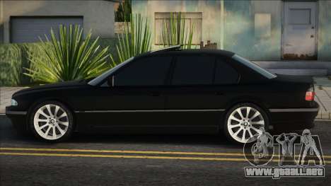 BMW 7 Series E38 Black Edition para GTA San Andreas