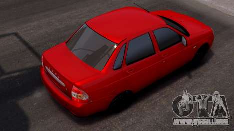 Lada Priora Red Color para GTA 4