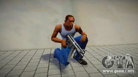 Black MP5Lng para GTA San Andreas