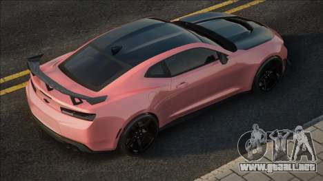 Chevrolet Camaro ZL1 Gold para GTA San Andreas