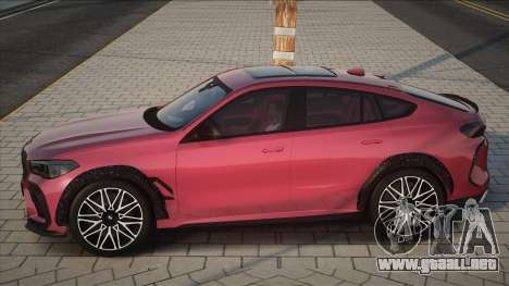 BMW X6 M F96 2021 para GTA San Andreas