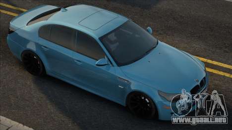 BMW M5 Blue ver para GTA San Andreas