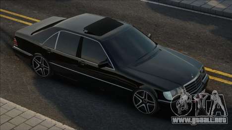 Mercedes-Benz S600 AMG [Black Edition] para GTA San Andreas