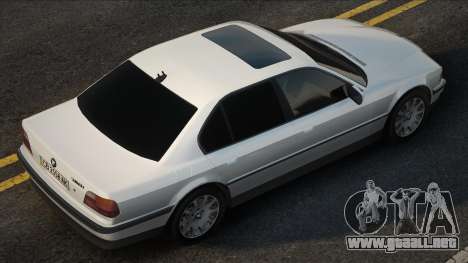 BMW 750I E38 1996 Ukr White para GTA San Andreas