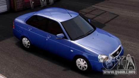 Lada Priora Blue para GTA 4