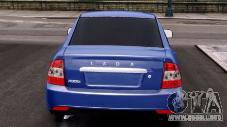 Lada Priora Blue para GTA 4