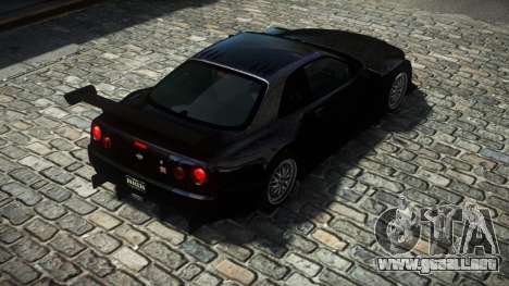 Nissan Skyline R34 X-Custom LE S11 para GTA 4