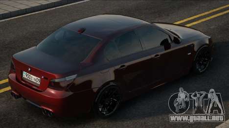 BMW M5 E60 ZIN para GTA San Andreas