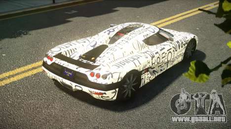 Koenigsegg CCX LE-R S1 para GTA 4