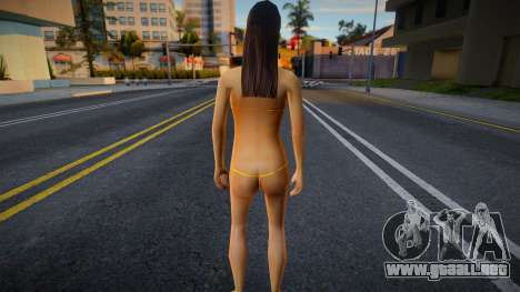 La chica de CJ en bikini 14 para GTA San Andreas