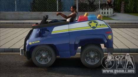 Vehículo de patrulla CCD PAW para GTA San Andreas