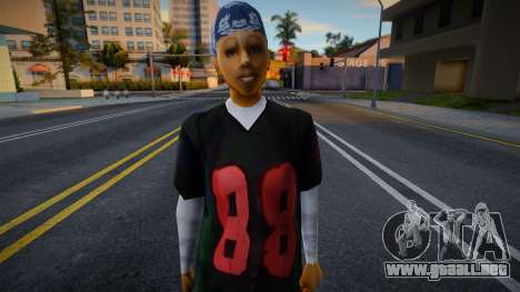 Gangrl3 Upscaled Ped para GTA San Andreas