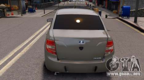 Lada Granta Grey para GTA 4