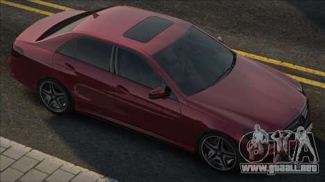 Mercedes-Benz E200 [Red] para GTA San Andreas