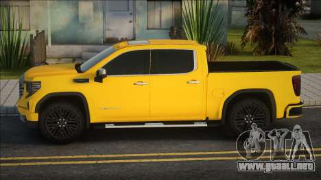 GMC Sierra Denali 2023 Ultimate Yellow para GTA San Andreas
