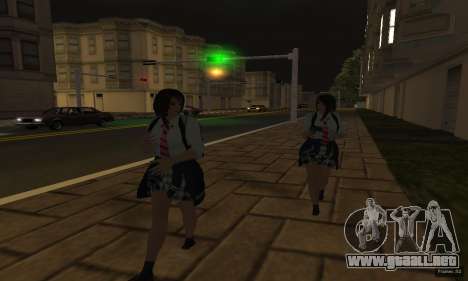 Triada de Chicas Pandillas para GTA San Andreas
