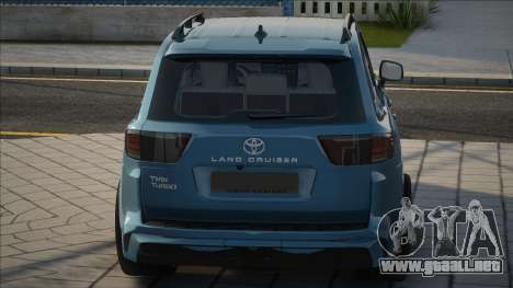 Toyota Land Cruiser 300 2021 Blue para GTA San Andreas