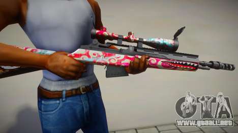 Santa Sniper para GTA San Andreas