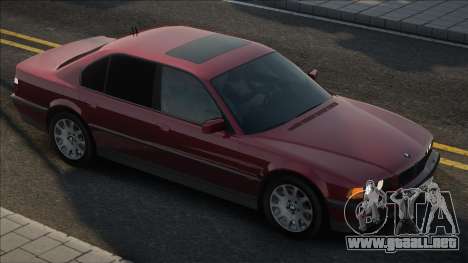 BMW 750I E38 1996 [Red] para GTA San Andreas