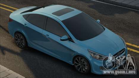 Hyundai Solaris [Blue] para GTA San Andreas