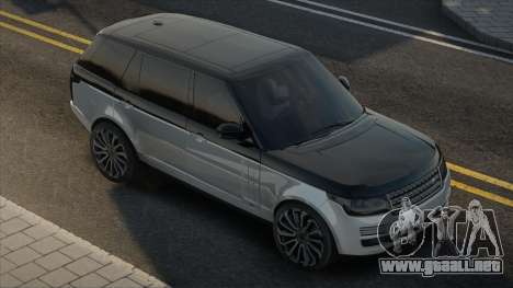 Land Rover Range Rover SVA Stock Black White para GTA San Andreas